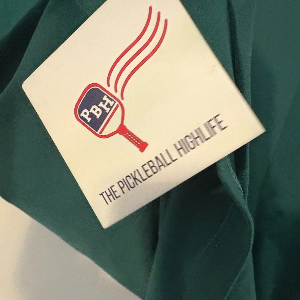 Women's Retro Pickleball Polo Performance Shirt Small NWT - Picture 6 of 8